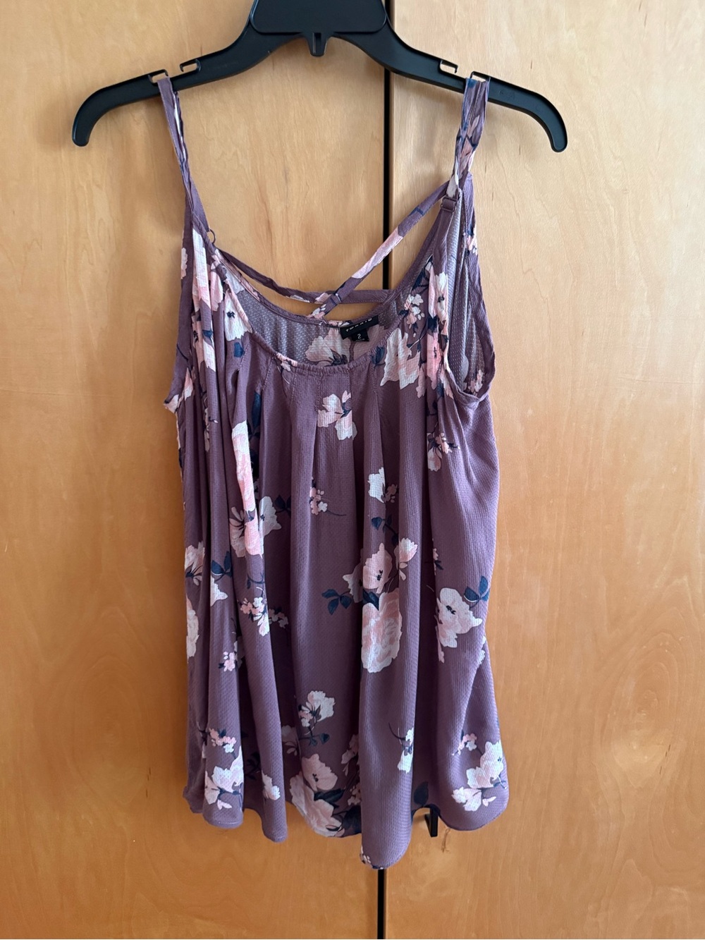 torrid Mauve Floral Double-Strap Camisole